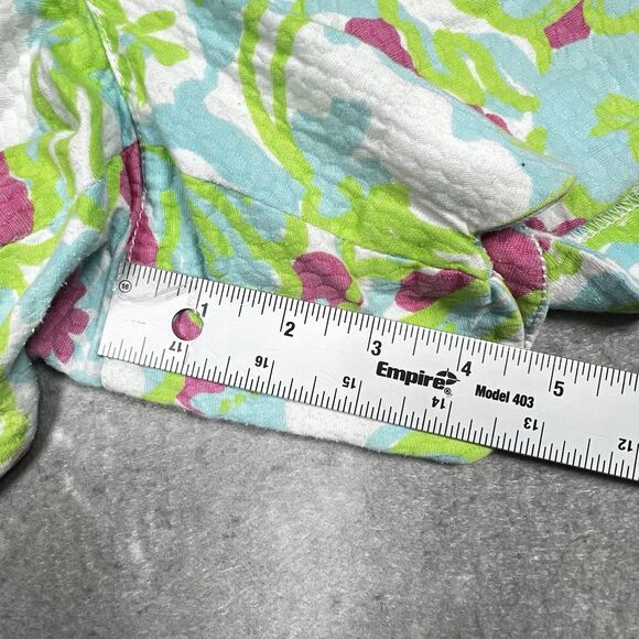 Lilly Pulitzer Shorts Womens Size 14 Multicolor Buttercup Stretch Floral - Picture 7 of 15